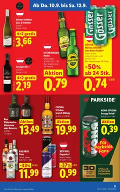 Lidl - Flugblatt ab 10.09.2026 gültig | Seite: 13 | Produkte: Regal, Bier