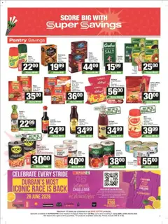 Superspar specials catalogue – valid from 25.05.2026 | Page: 5 | Products: TV, Tomato sauce, Water, Salt
