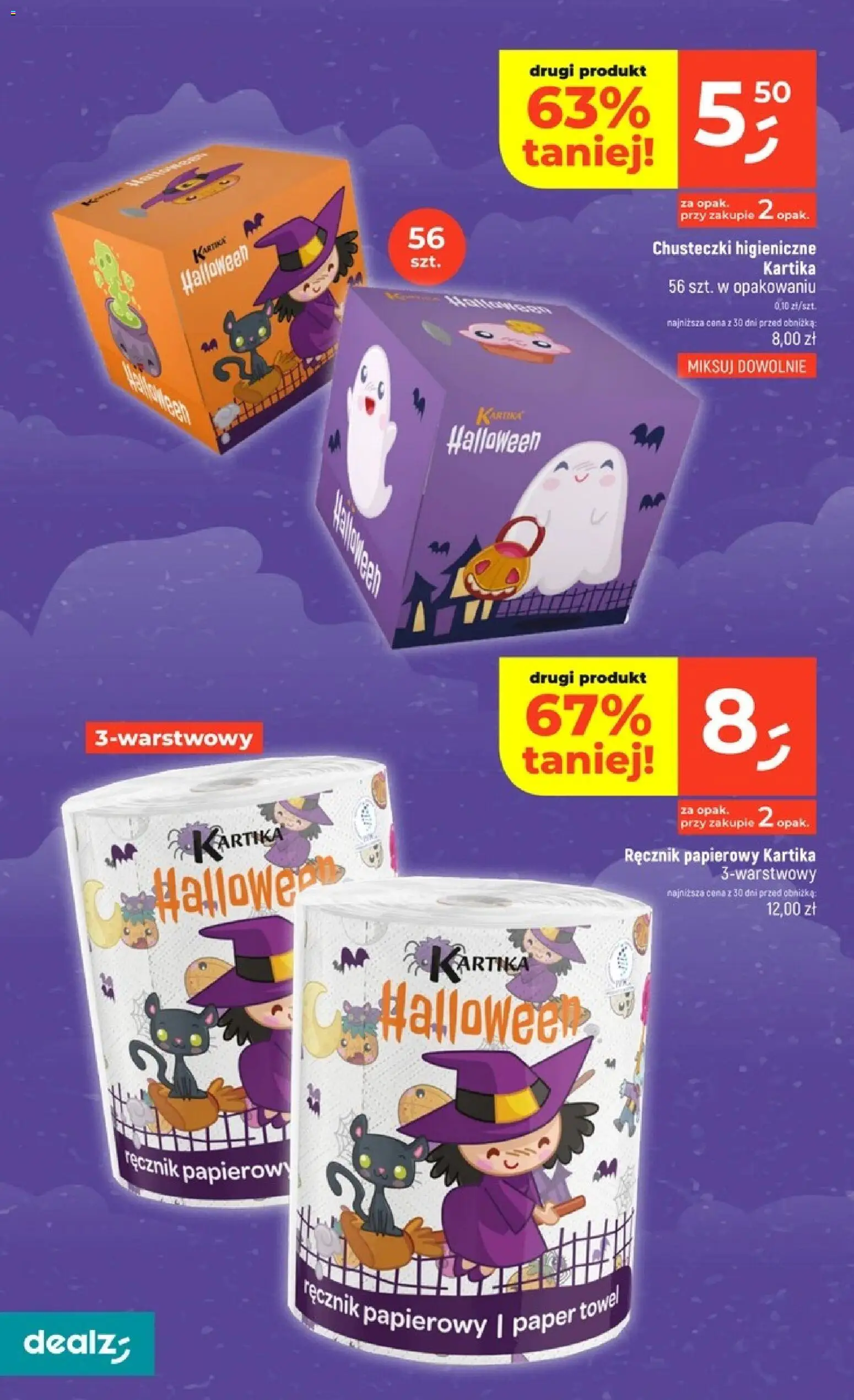 Dealz gazetka od 15.10.2026 | Strona: 32 | Produkty: Chusteczki, Chusteczki higieniczne, Ręcznik papierowy