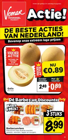 Vomar folder - Weekend folder - Voorbeeld van een folder van Vomar, geldig van 06-08-2026