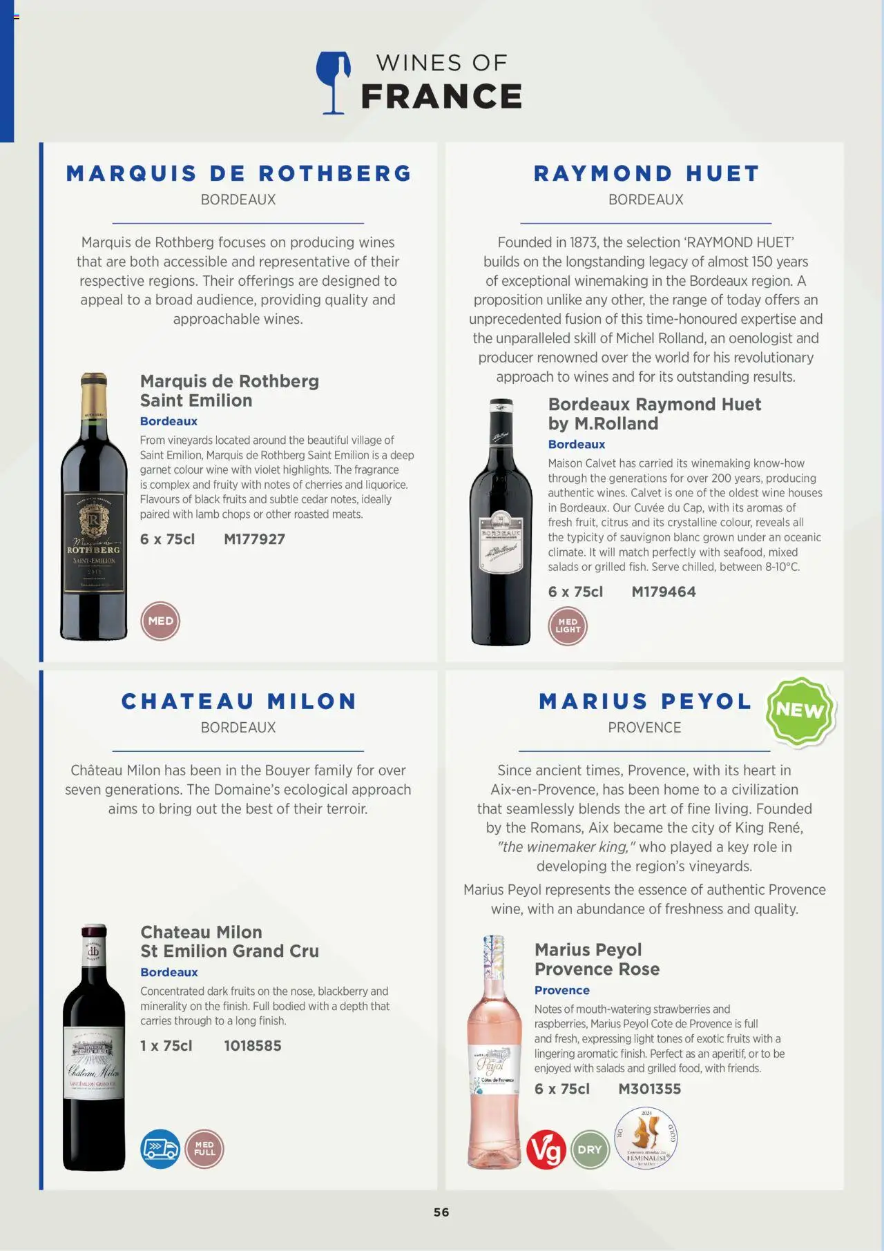 {H1} | Page: 56 | Products: Fragrance, Wine, Strawberries