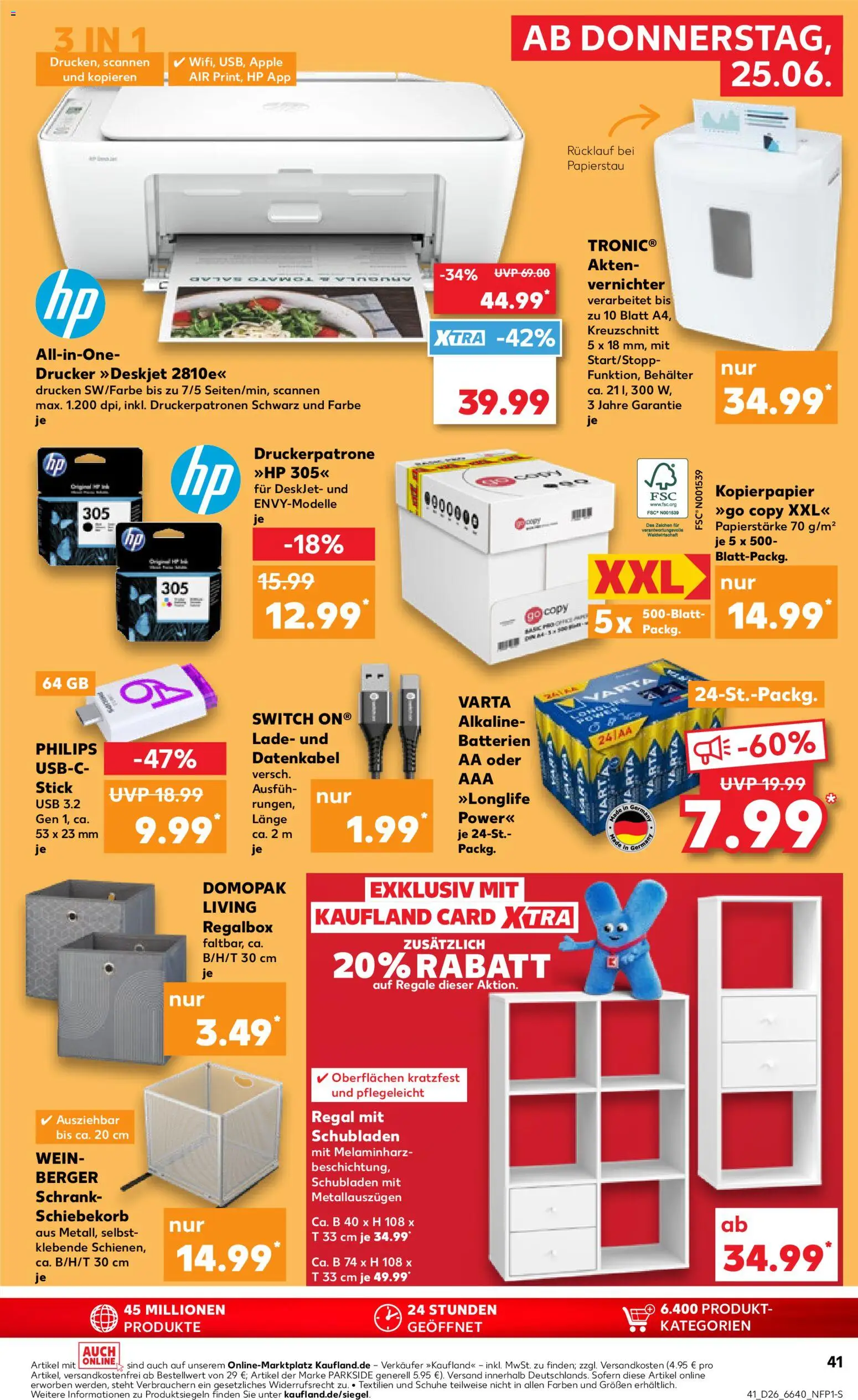 Kaufland Německo leták od 22.06.2026 | Strana: 41