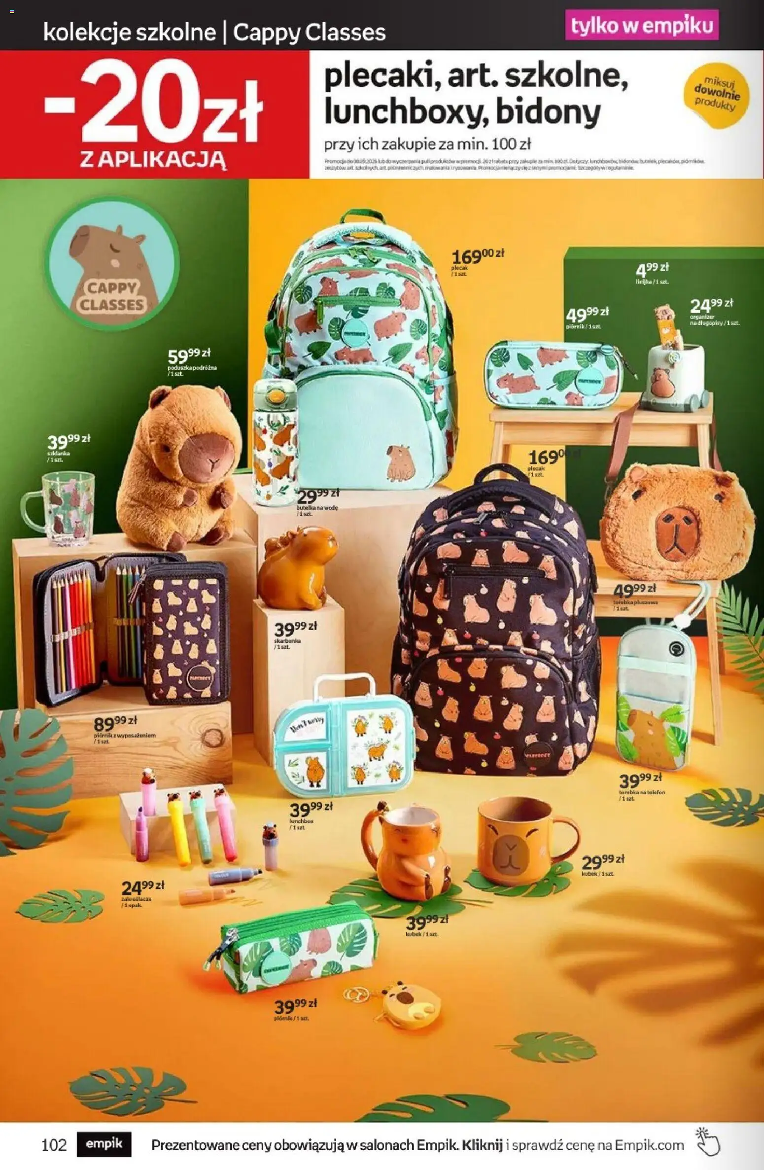 Empik promocje od 12.08.2026 | Strona: 102 | Produkty: Telefon, Torebka, Plecak, Poduszka