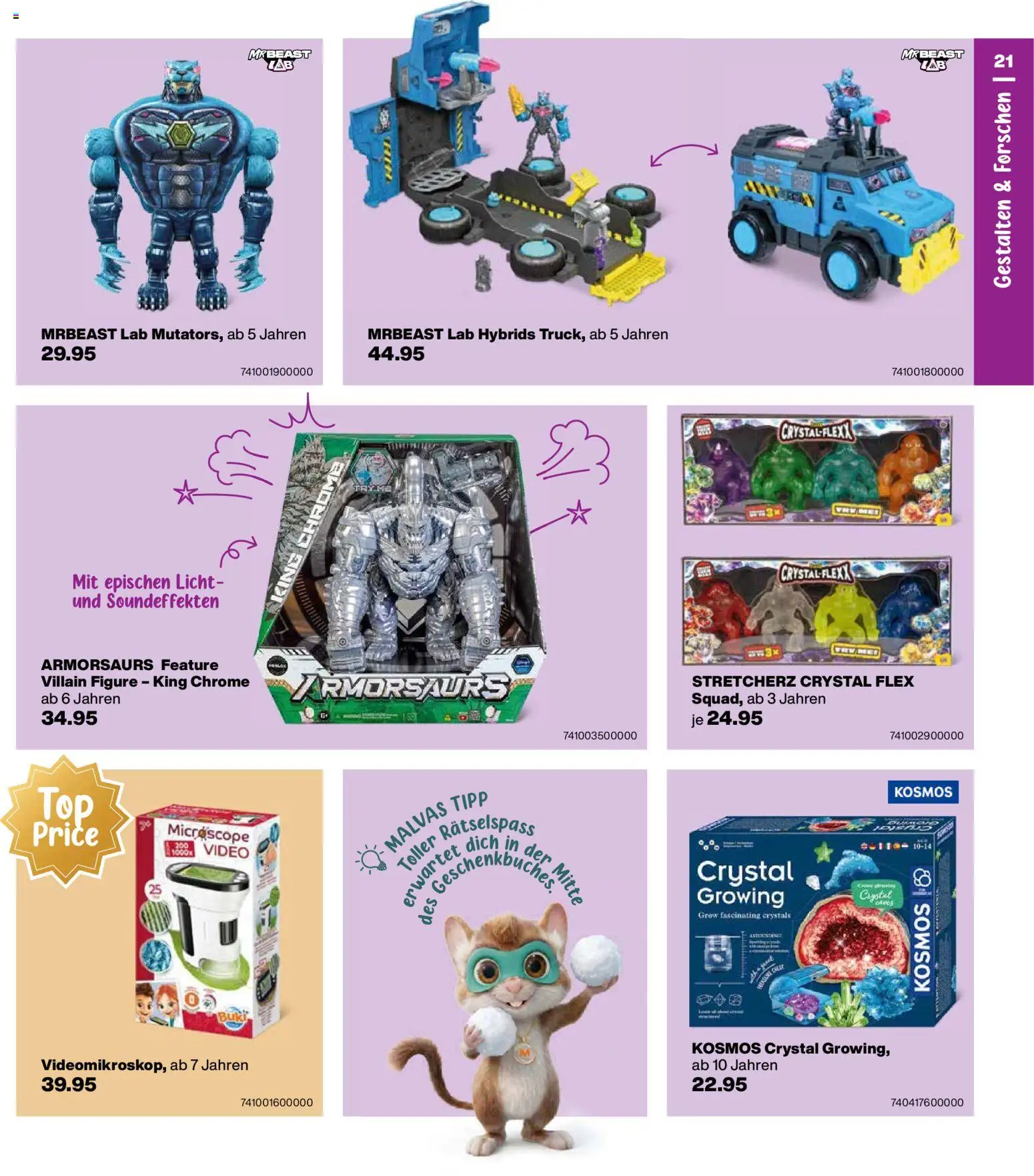 Migros aktionen Spielwaren-Geschenkbuch – gültig ab 14.10.2026 | Seite: 21