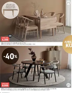 Forhåndsvisning av Bohus kundeavis gyldig fra 20.04.2026 | Side: 8 | Produkter: Spisebord, Spisestol