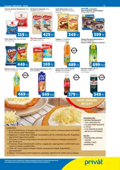 PRIVÁT Déli vármegyék - amely érvényes a következő dátumtól: 18.06.2026 | Oldal: 3 | Termékek: Kavics, Gyümölcsnektár, Tej, Élesztő
