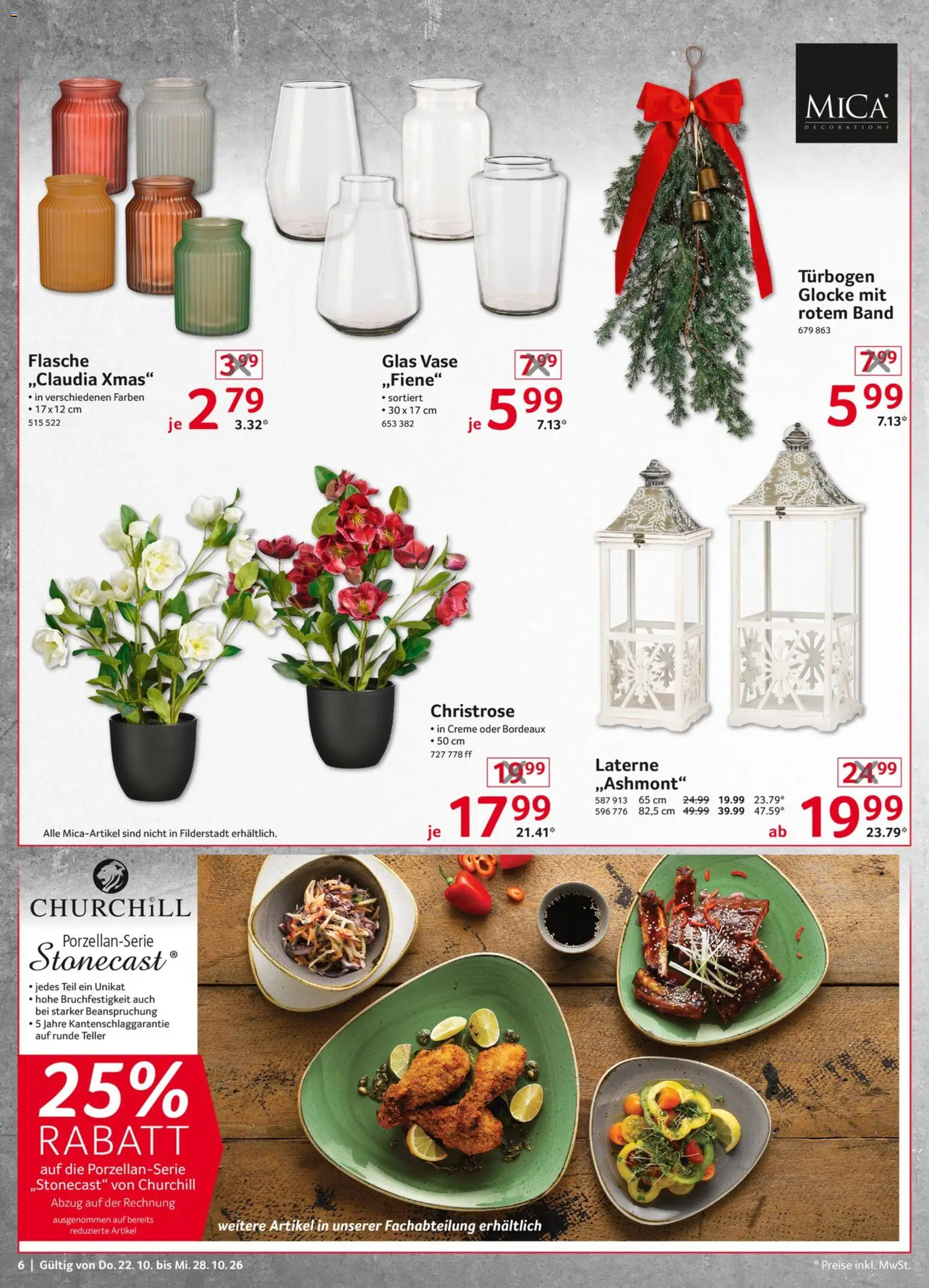 Selgros Non Food – gültig ab 22.10.2026 | Seite: 6 | Produkte: Vase, Creme