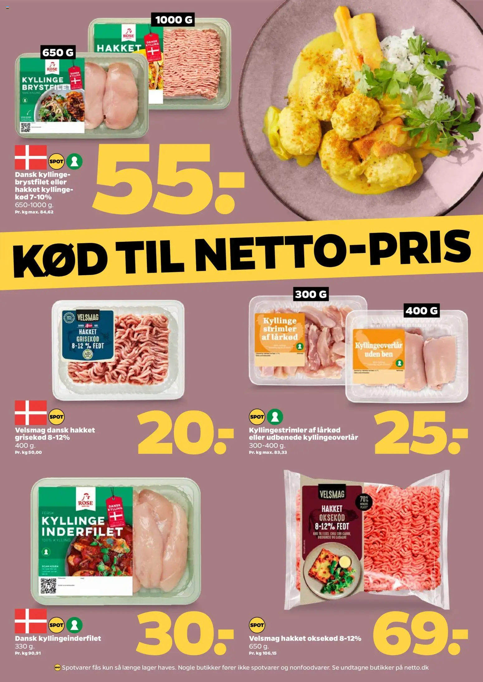 Netto tilbudsavis – gyldig fra 16.05.2026 | Side: 12 | Produkter: Oksekød