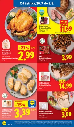 Lidl katalog akcije – veljaven od 30.07.2026 | Stran: 2 | Izdelki: Zar, Grill