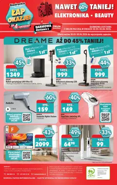 Pogląd oferty "Szczoteczka soniczna, Szczoteczka soniczna 2 wymienne końcówki dostępne kolory biały, czarny" - ważna od 13.06.2026 | Strona: 50