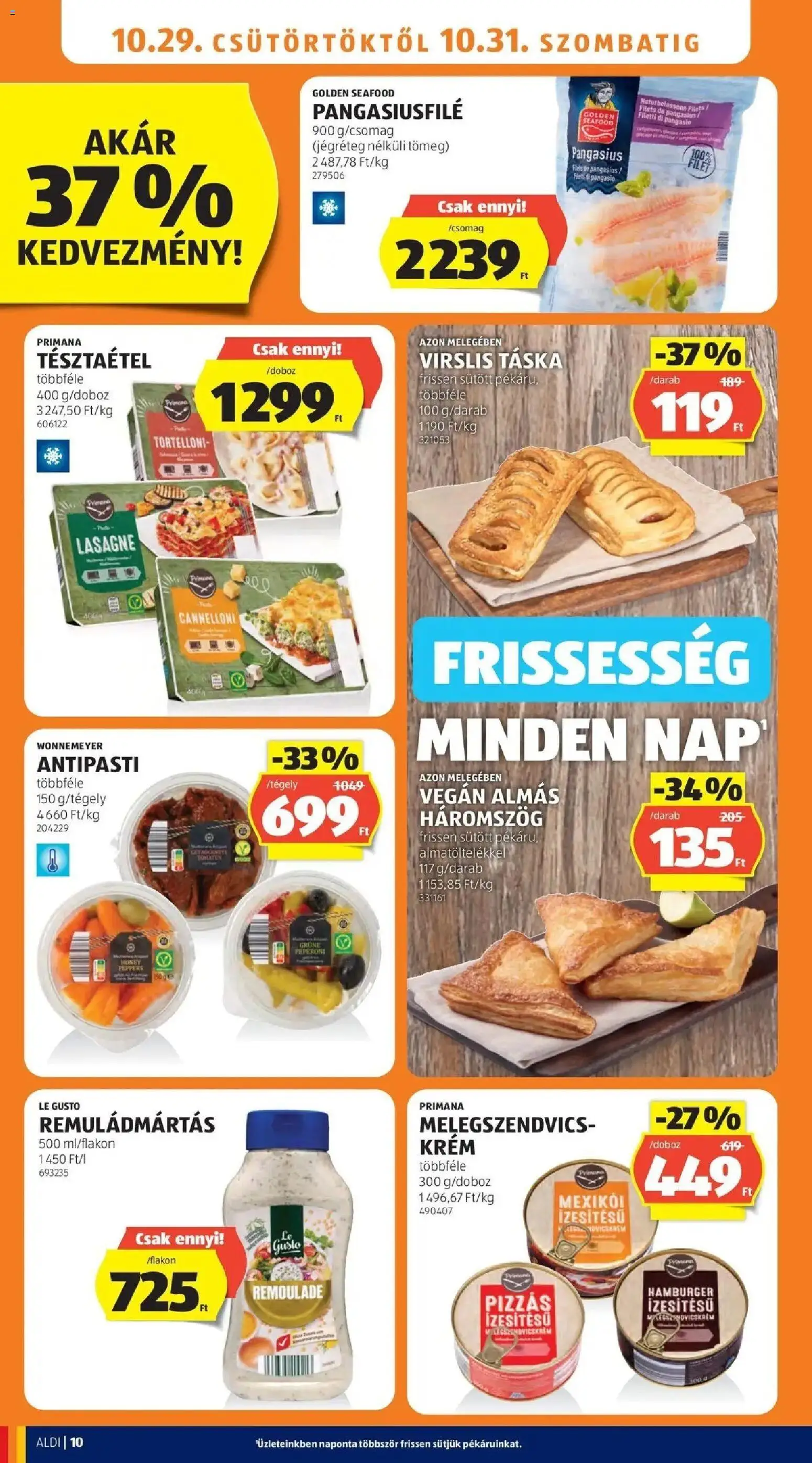 Aldi aktuális akciós újság - 2026.10.24. -tól/töl > akció, lapozható szórólap 🛍️ | Oldal: 10