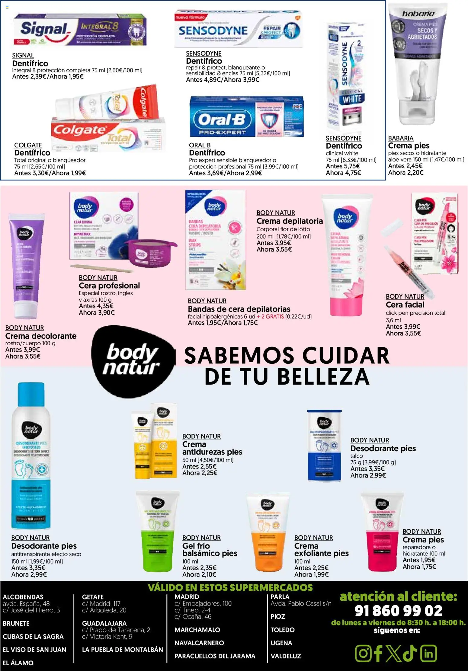 Hiper Usera folleto │ válido desde el 10.06.2026 | Página: 12 | Productos: Desodorante, Crema depilatoria, Bandas de cera, Body