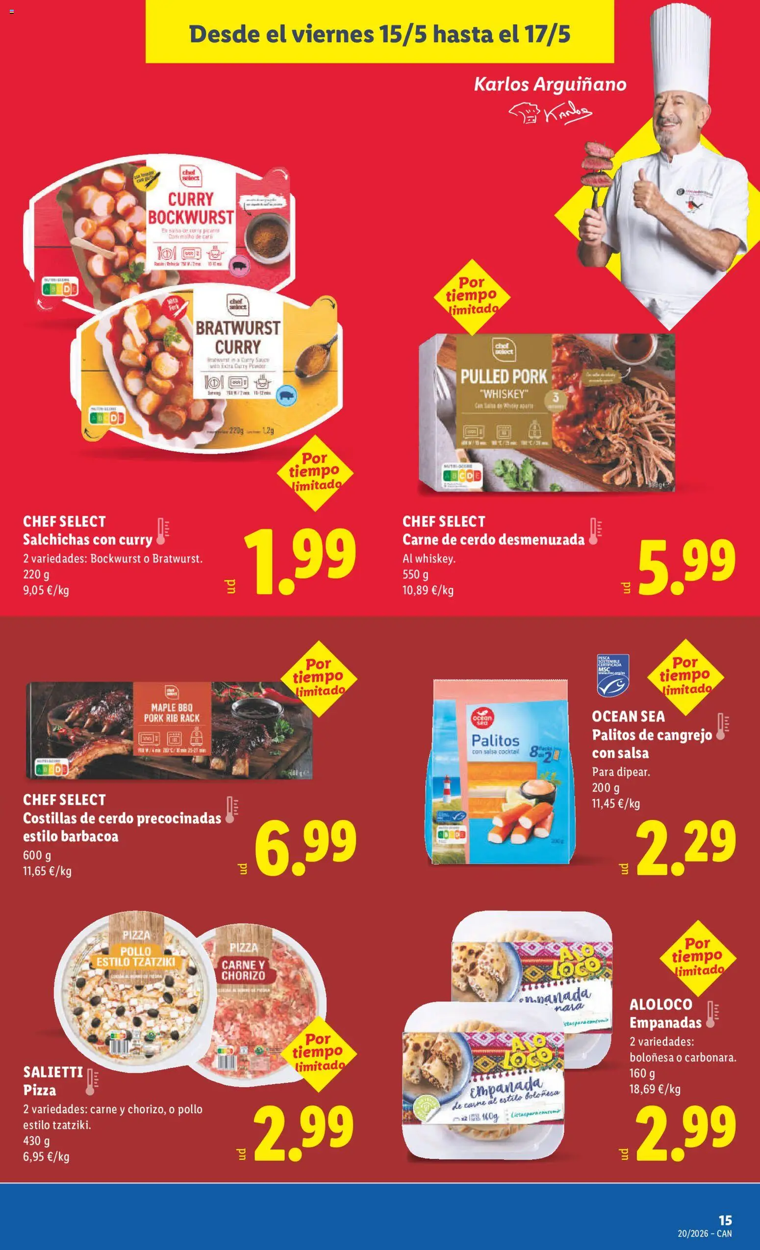 Lidl folleto │ válido desde el 11.05.2026 | Página: 29 | Productos: Pizza, Cerdo, Barbacoa