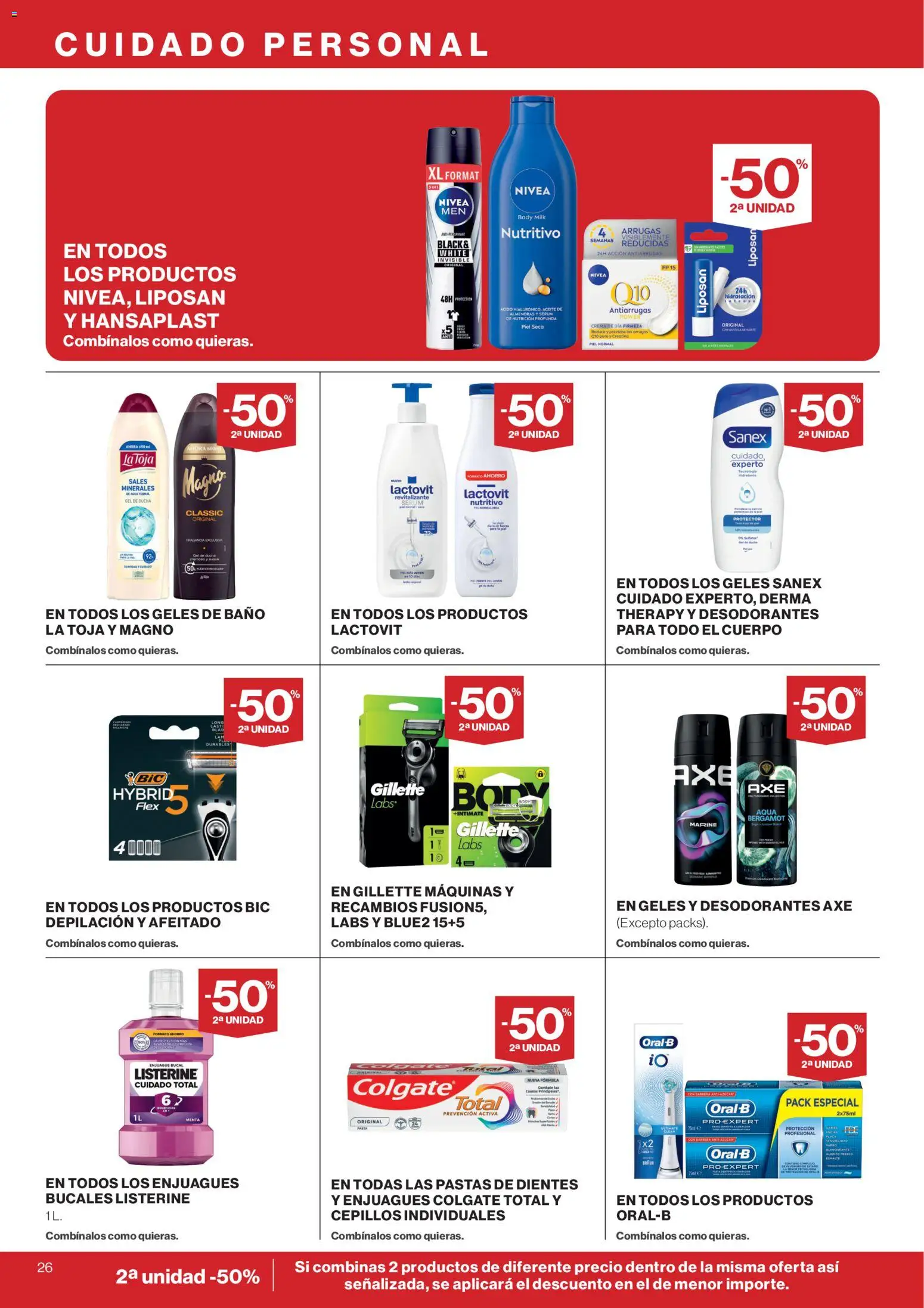 Supercor Canarias │ válido desde el 10/09/2026 | Página: 26 | Productos: Crema, Body, Agua, Ducha