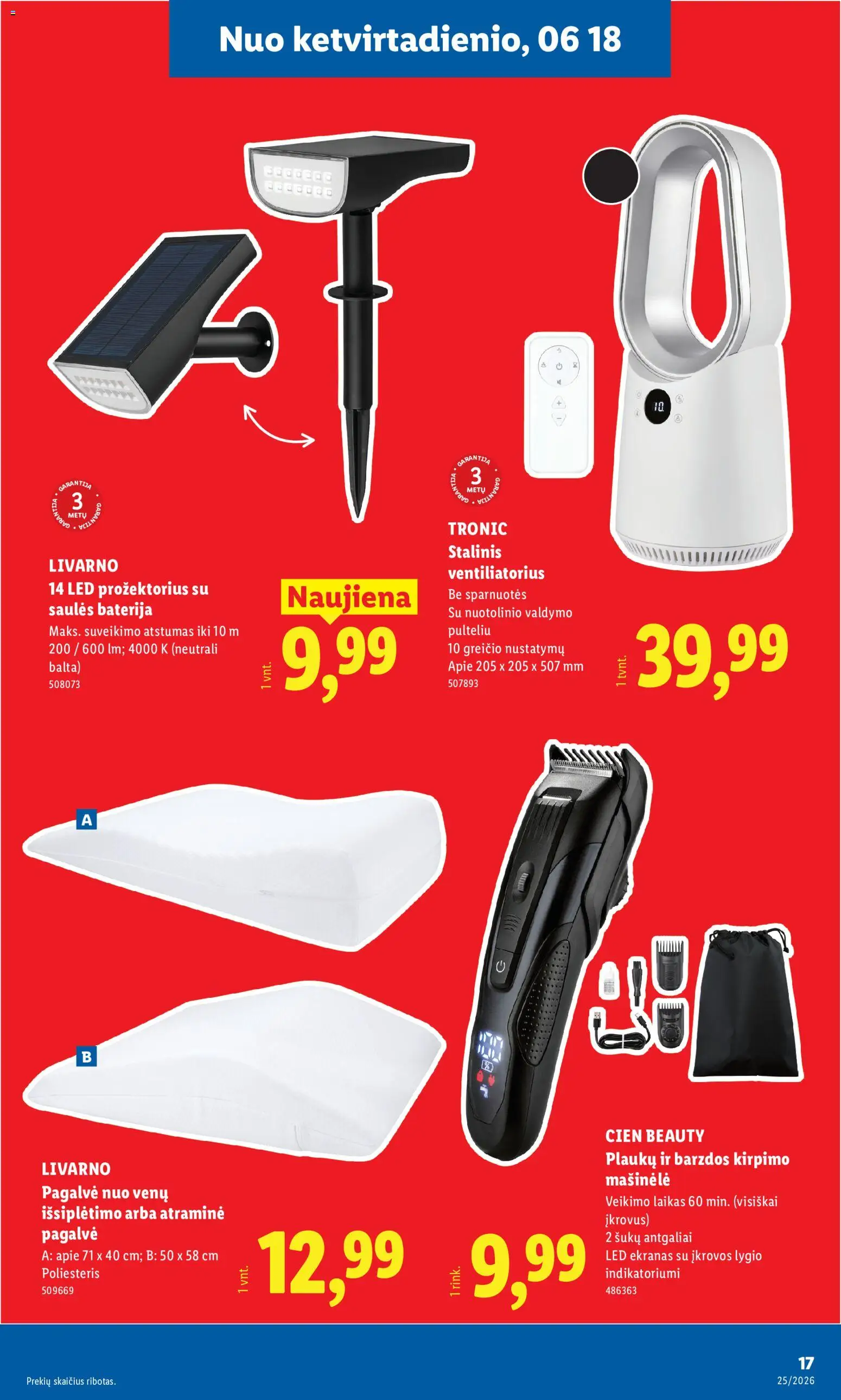 LIDL akcijos nuo 15.06.2026 | Puslapis: 17