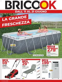 Anteprima del volantino Brico OK - LA GRANDE FRESCHEZZA valido a partire dal 11.06.2026