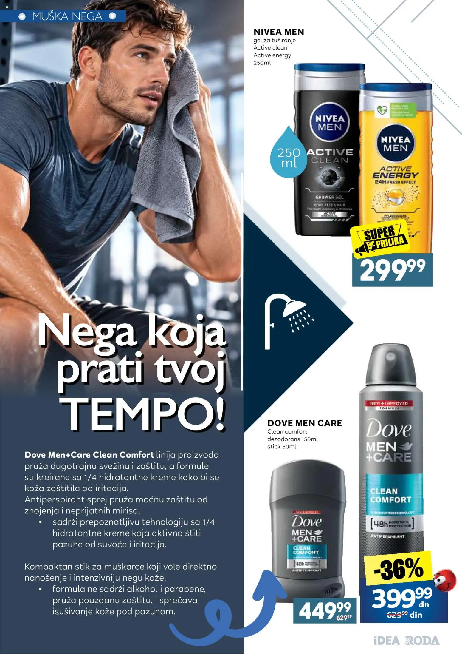 Idea katalog - važi od 26.10.2026 | Strana: 24 | Proizvode: Nivea Men, Nivea, Dezodorans, Antiperspirant