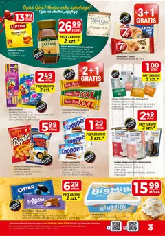 Pogląd oferty "Top Market gazetka mini" - ważna od 18.06.2026 | Strona: 3 | Produkty: Bekon, Kawa rozpuszczalna, Milka, Żelki