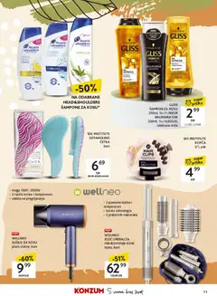 Konzum Letak - Pregled kataloga iz trgovine Konzum, vrijedi od 21.09.2026 | Stranica: 11
