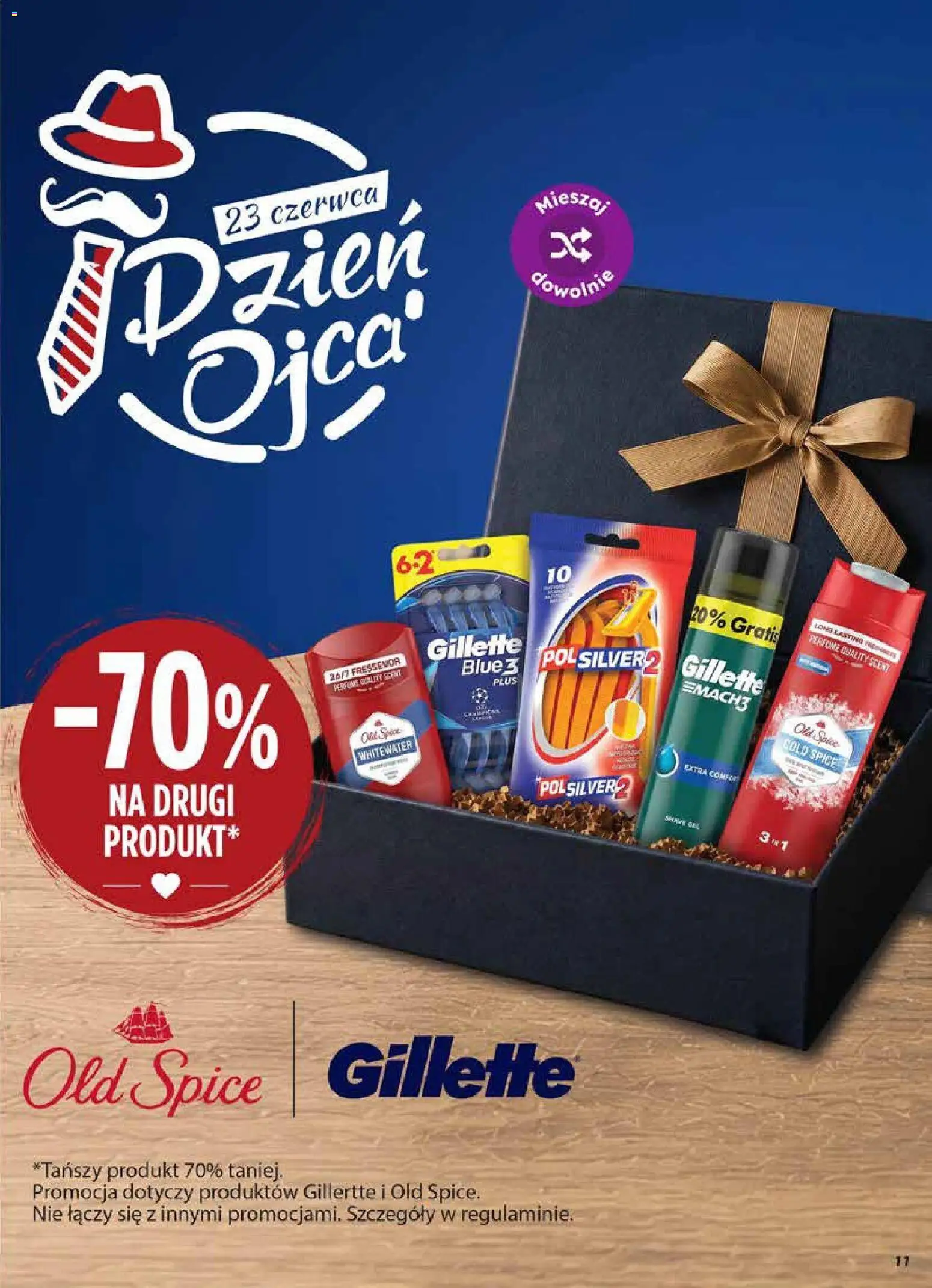 Dino gazetka od 17.06.2026 | Strona: 11 | Produkty: Gillette, Maszynki do golenia, Dezodorant, Old spice