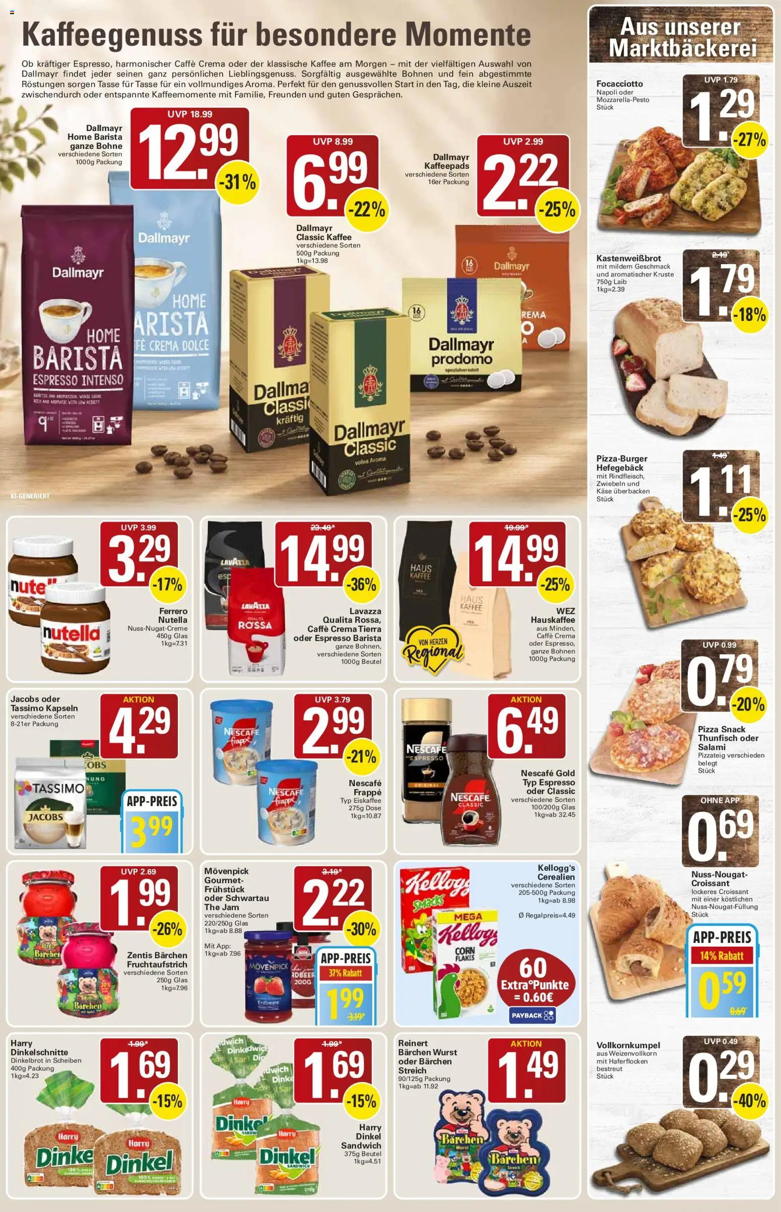 WEZ Prospekt – gültig ab 17.08.2026 | Seite: 7 | Produkte: Nescafe, Käse, Kellogg's, Nescafe gold