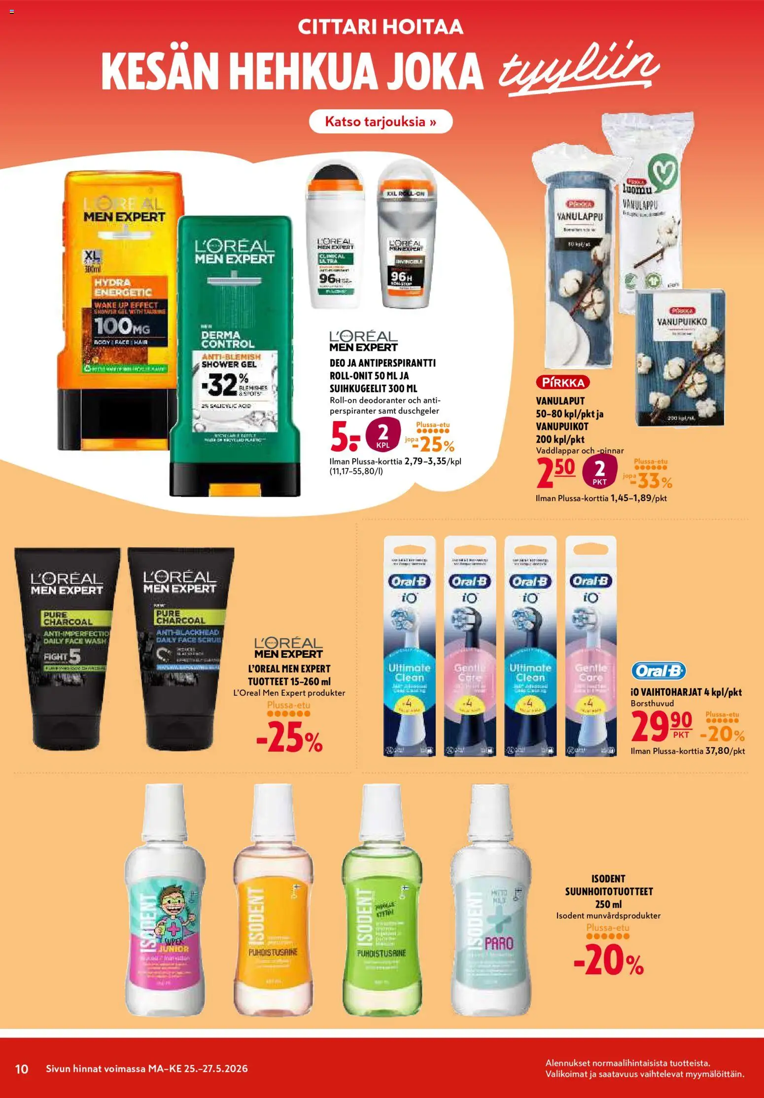 K-Citymarket tarjoukset – voimassa 25.05.2026 alkaen | Sivu: 14 | Tuotteet: Antiperspirantti