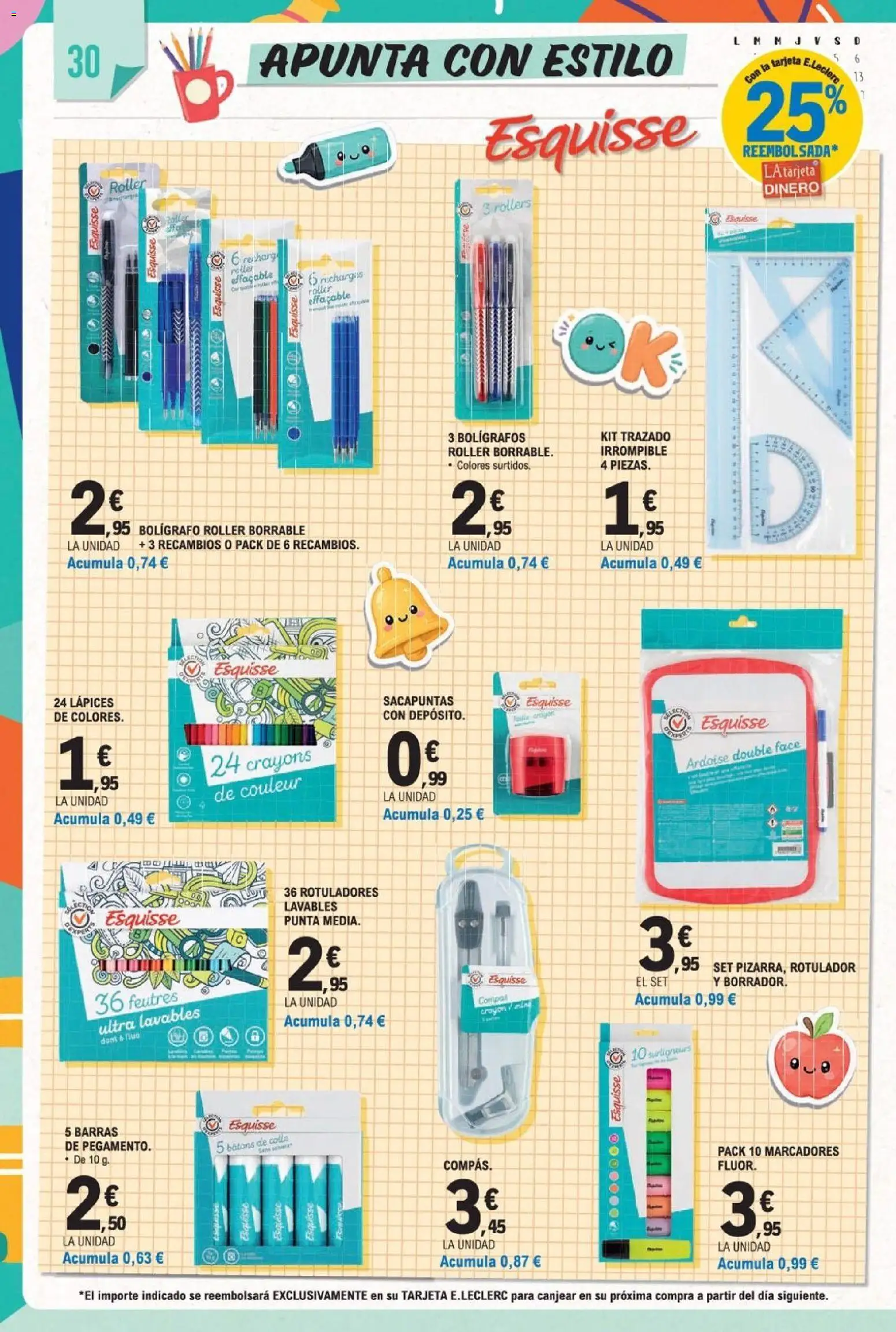 E.Leclerc Miranda de Ebro │ válido desde el 10/08/2026 | Página: 30 | Productos: Sacapuntas