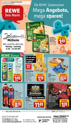 Rewe Prospekt Mülheim An Der Ruhr ab 28.09.2026 gültig