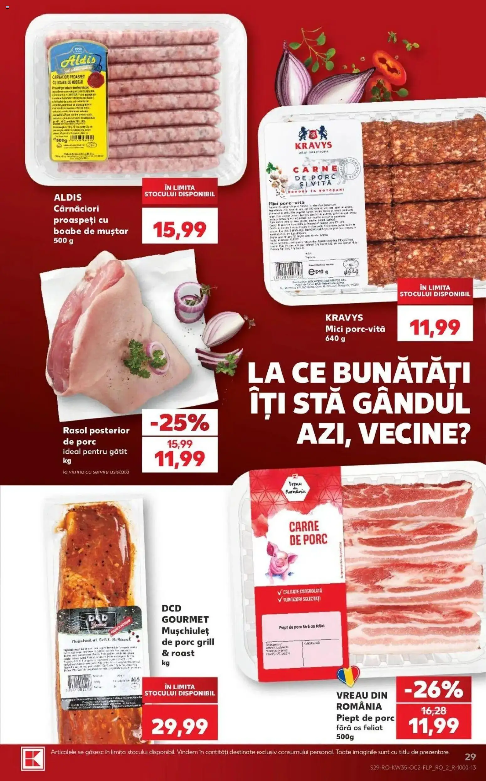 Kaufland Viseu de Sus 26.08.2026 - Revista si Oferta | Pagină: 29