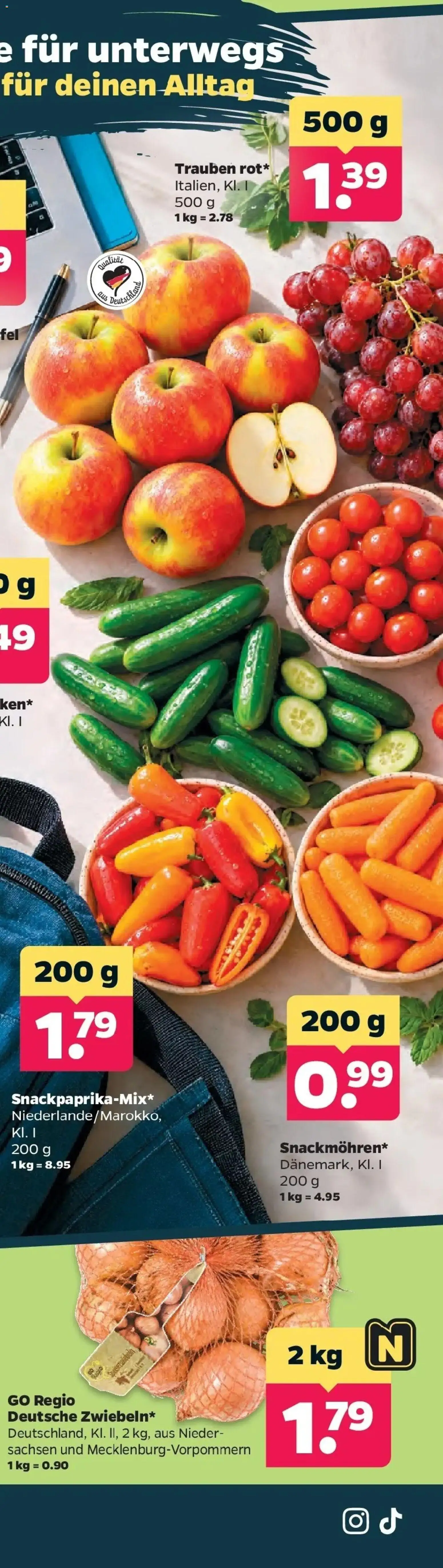 Netto Aktueller Prospekt ab 05.10.2026 → Angebote nächste Woche | Seite: 8 | Produkte: Trauben