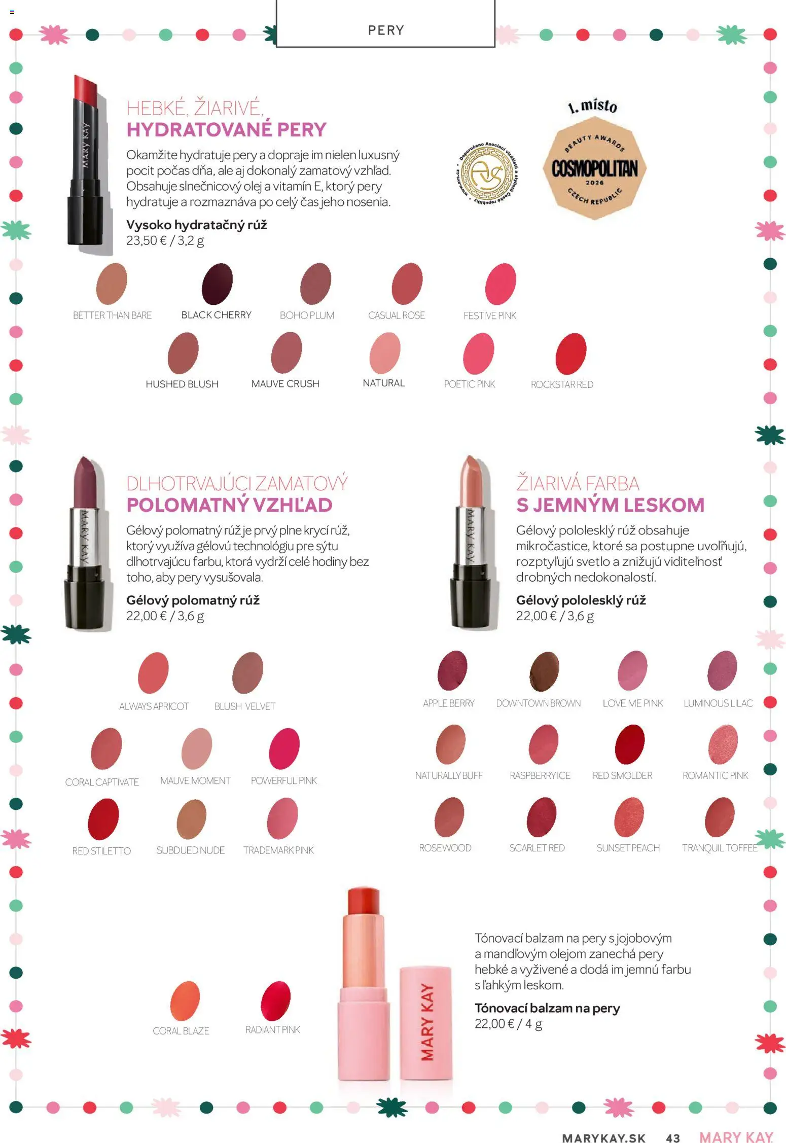 Nové Mary Kay akcie – leták je platný od 30.09.2026 | Strana: 43 | Produkty: Hodiny, Svetlo, Olej, Apple