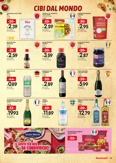 Anteprima del volantino bennet volantino valido a partire dal 21.05.2026 | Pagina: 19 | Prodotti: Birra, Vodka, Tortillas, Mais