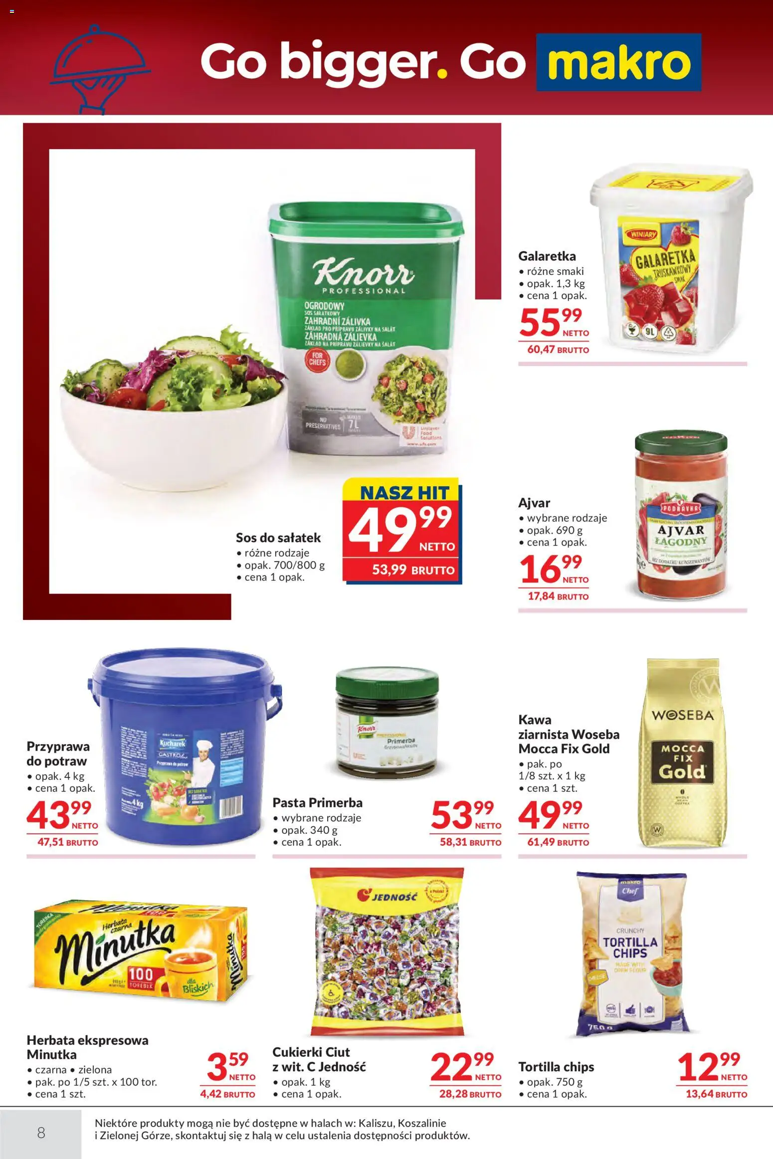 Makro gazetka - Oferta dla gastronomii od 23.06.2026 | Strona: 8