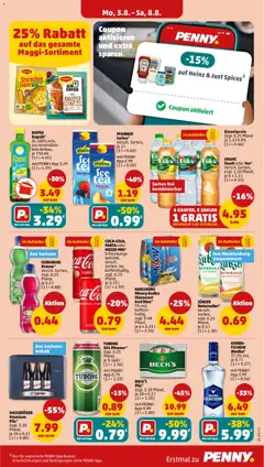 KARLSBERG Mixery Vodka Flavoured Iced Blue, 5% vol, koffeinhaltig, zzgl. 0.48 Pfand, je 6 x 0,33 l ab 03.08.2026 gültig | Seite: 19