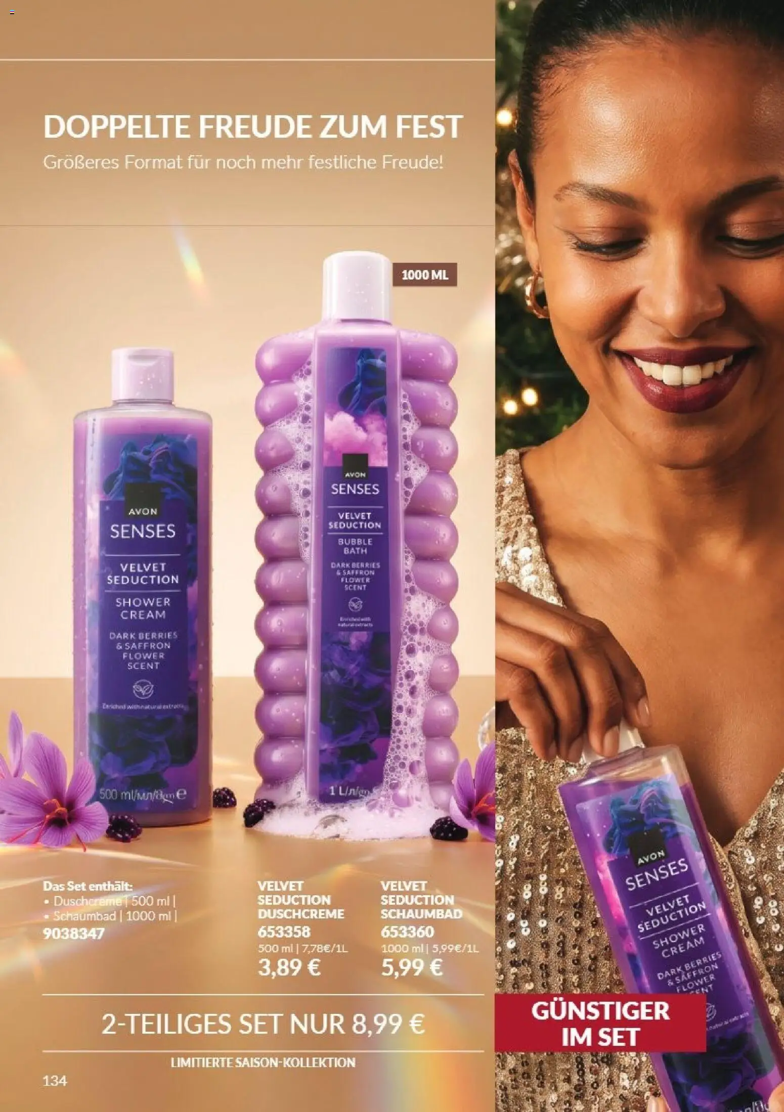 Avon Black Friday – gültig ab 01.11.2026 | Seite: 134 | Produkte: Duschcreme