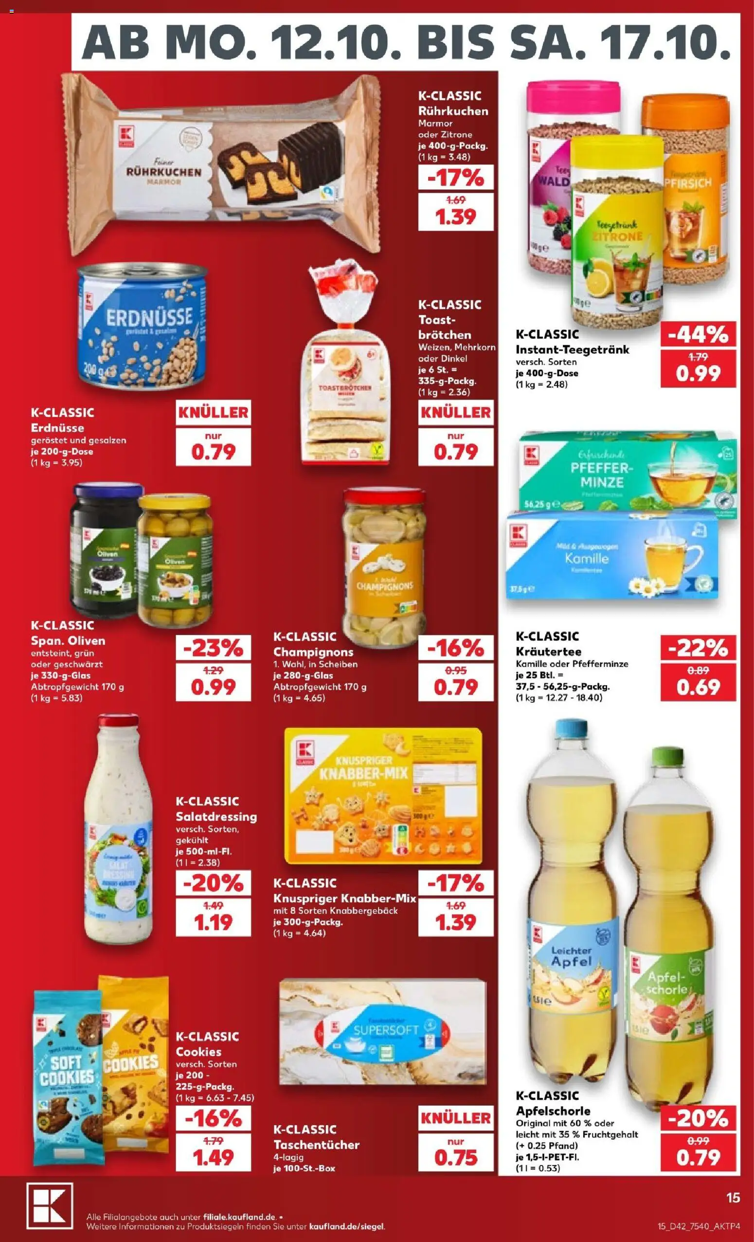 Kaufland Prospekt Frankfurt (Oder) – gültig ab 12.10.2026 | Seite: 19 | Produkte: Bier, Lippenstift, Seife, Popcorn
