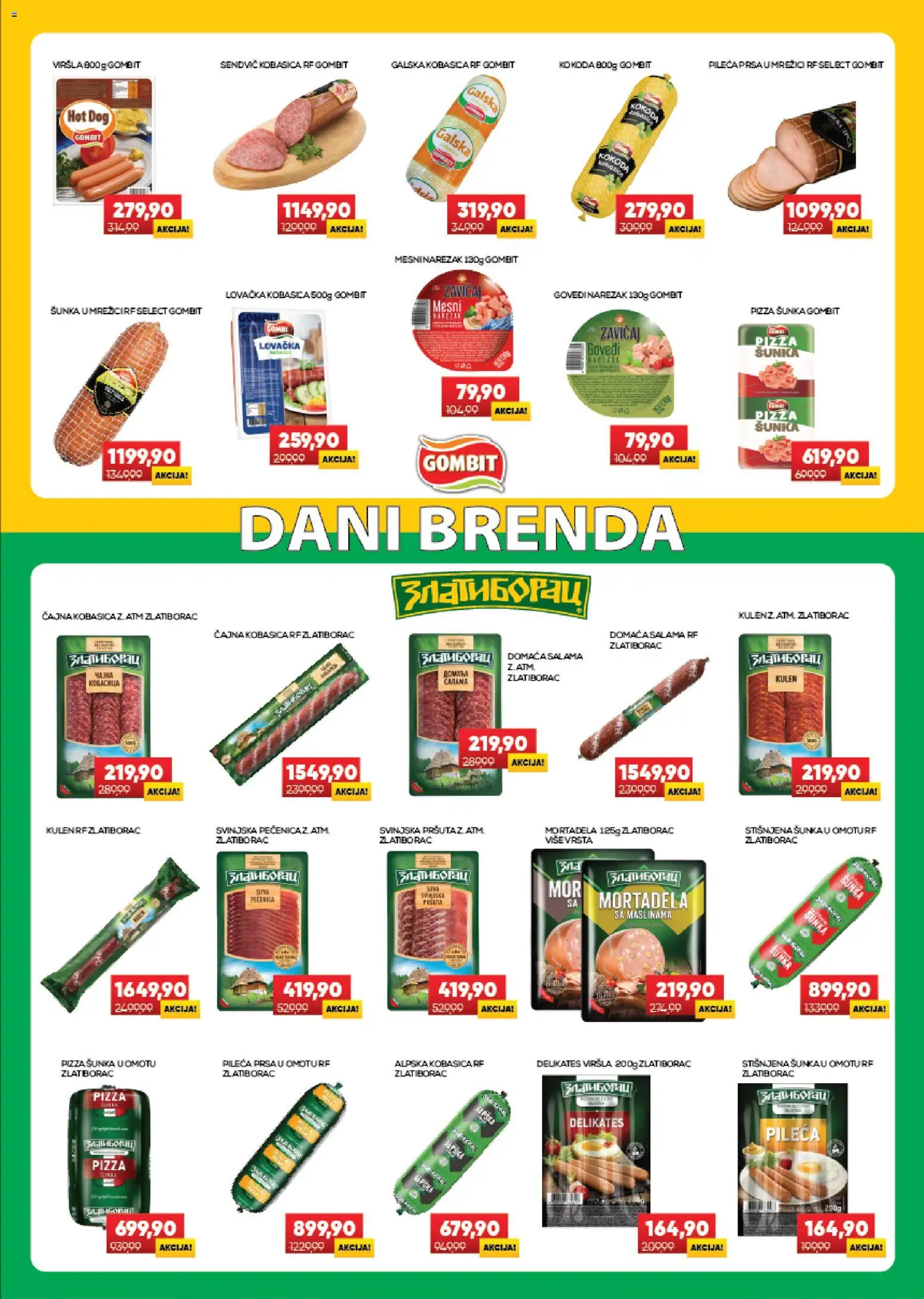 Medius katalog - važi od 28.07.2026 | Strana: 5 | Proizvode: Pileća prsa, Šunka, Pizza šunka, Pečenica
