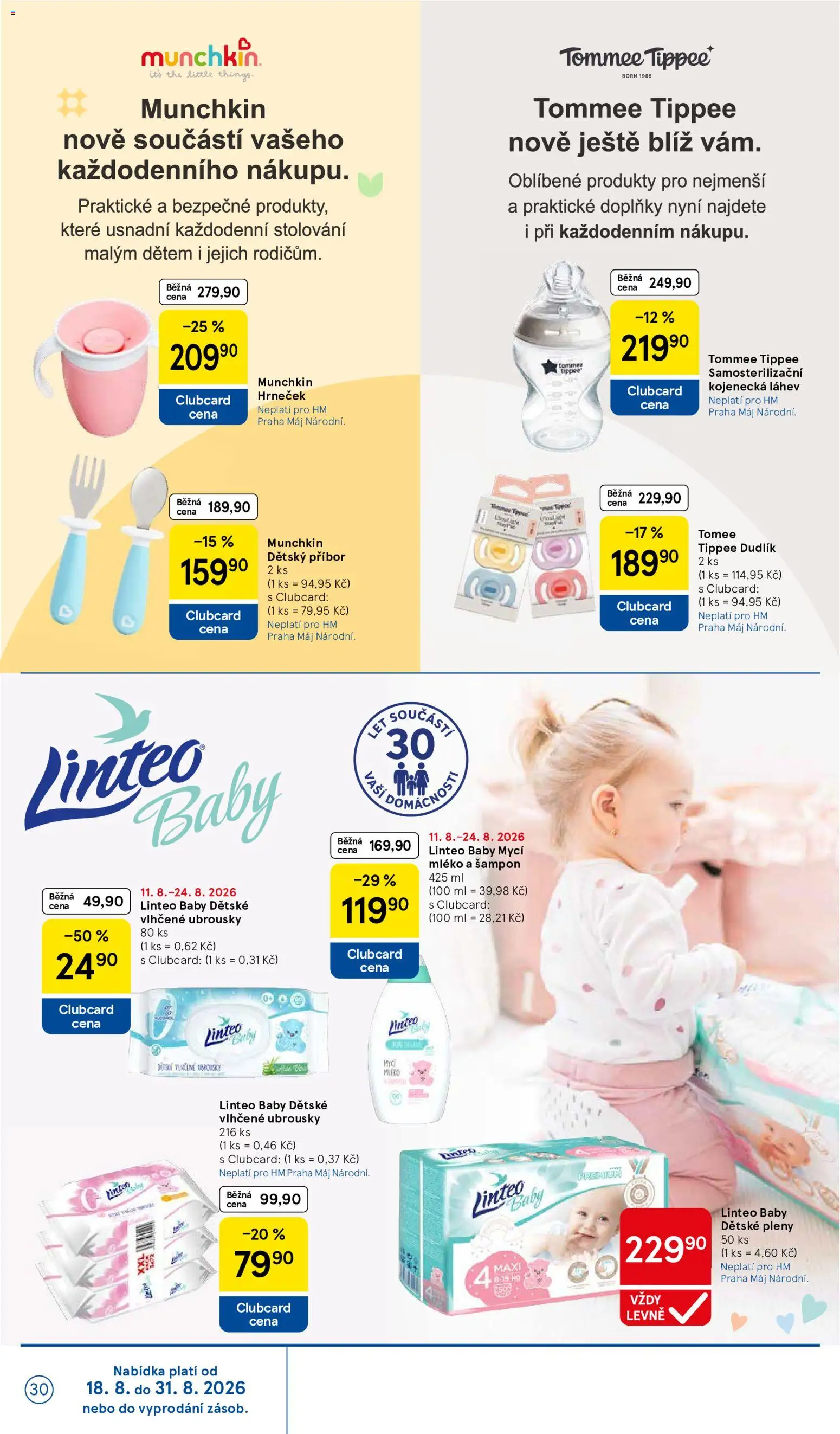 Tesco leták - Hypermarket od 19.08.2026 | Strana: 30