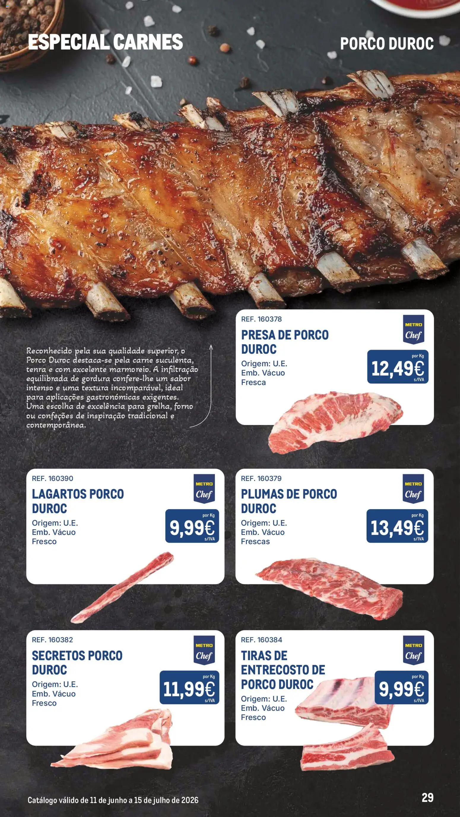 Makro Especial Carnes │ válido de 11.06.2026 | Página: 29 | Produtos: Forno, Lagartos porco, Carne