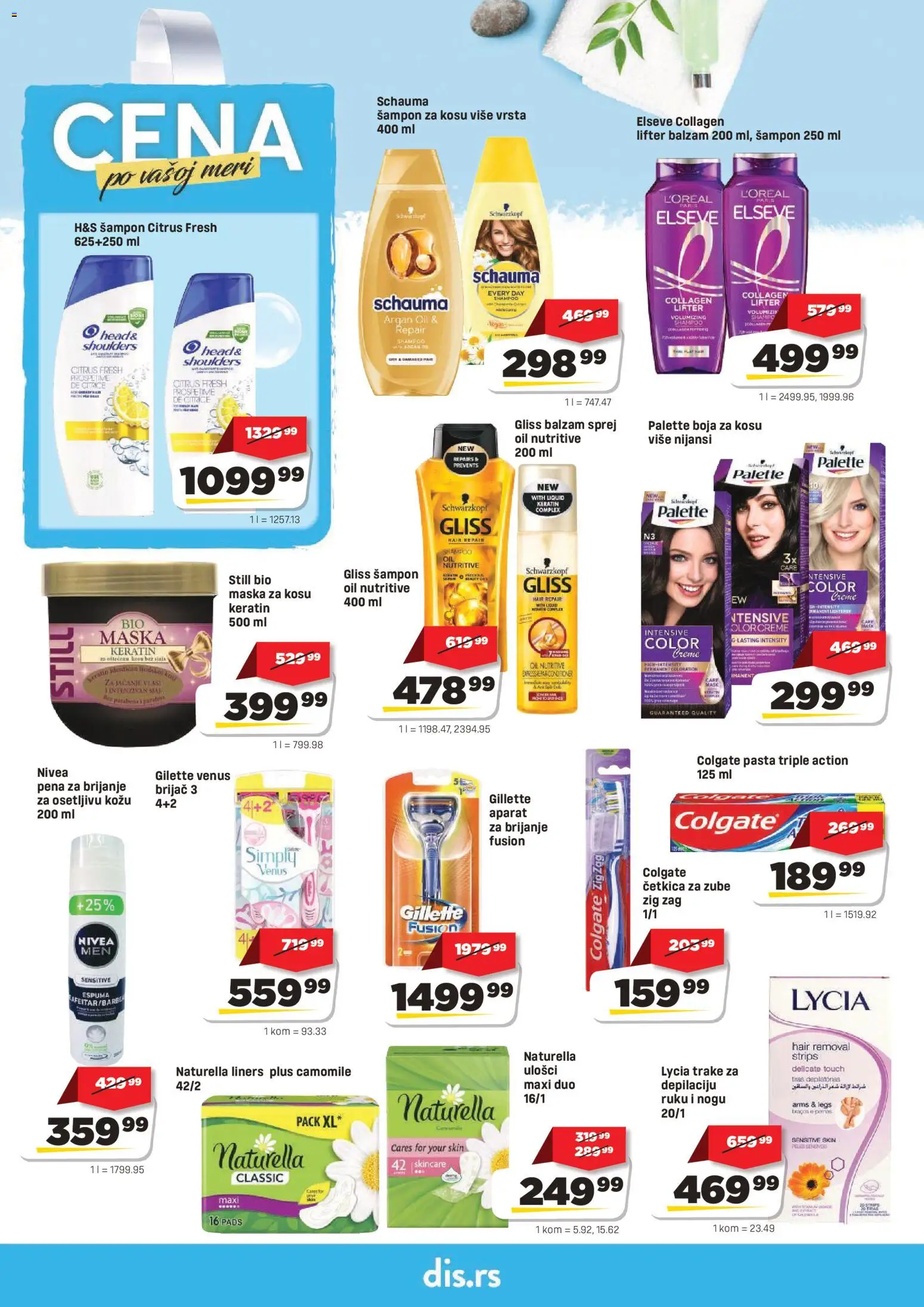 DIS katalog - važi od 30.07.2026 | Strana: 16 | Proizvode: Brijač, Nivea, Maska, Pena za brijanje