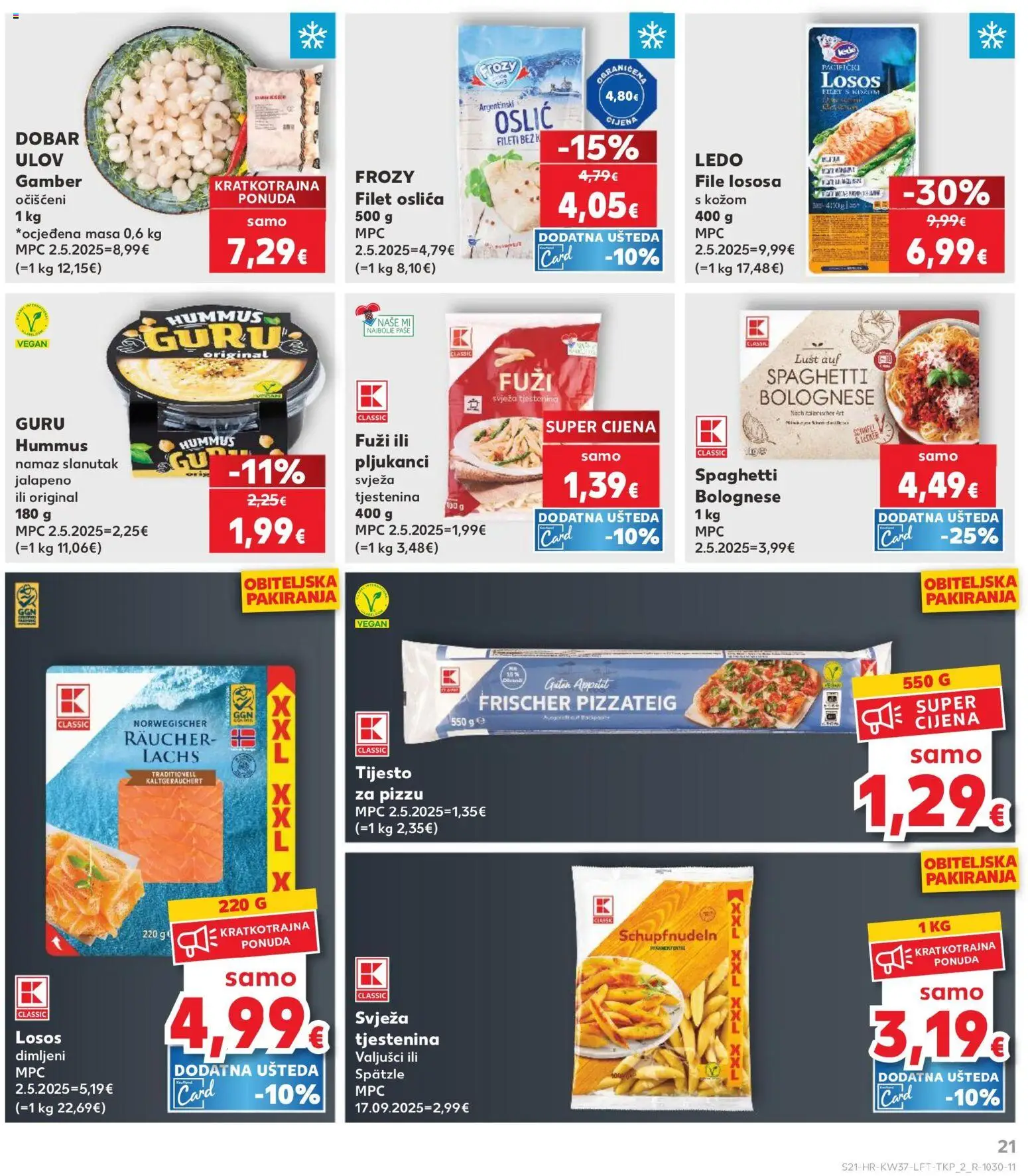 Kaufland katalog | vrijedi od 09.09.2026 | Stranica: 21