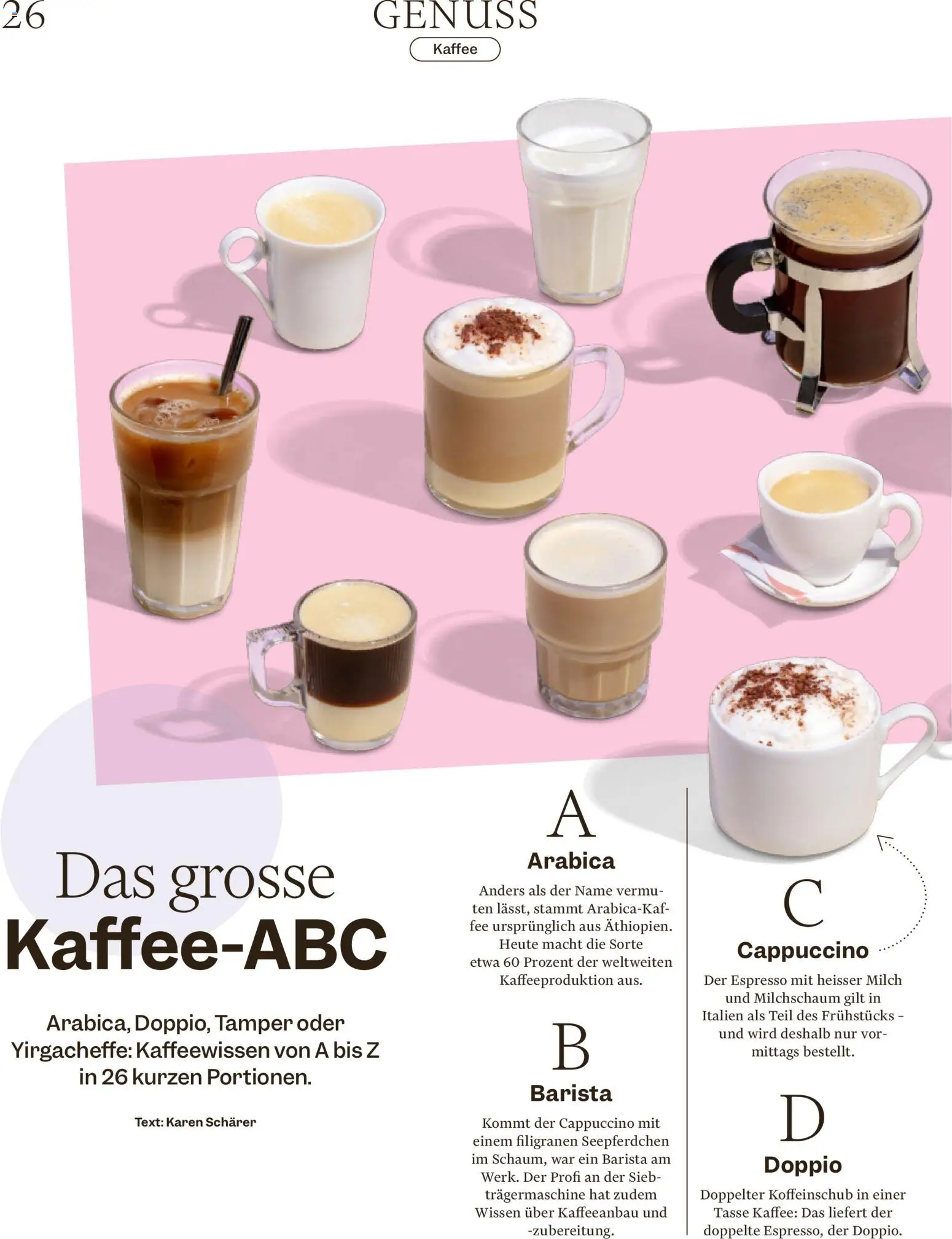 Migros aktionen Magazin – gültig ab 07.10.2026 | Seite: 26 | Produkte: Milch, Kaffee, Cappuccino