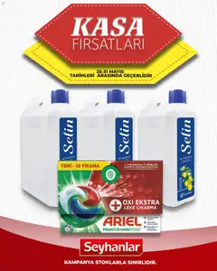 25.05.2026 tarihinden itibaren geçerli olan Seyhanlar Market kataloğu önizlemesi