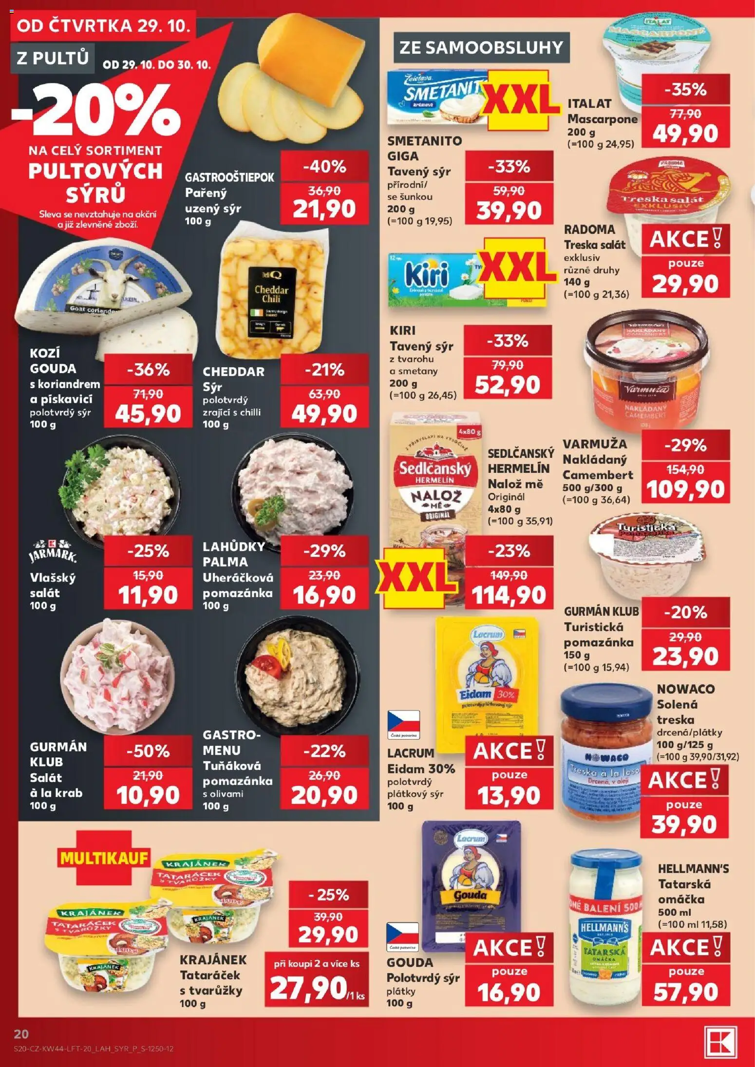 Kaufland leták - Chomutov od 29.10.2026 | Strana: 20