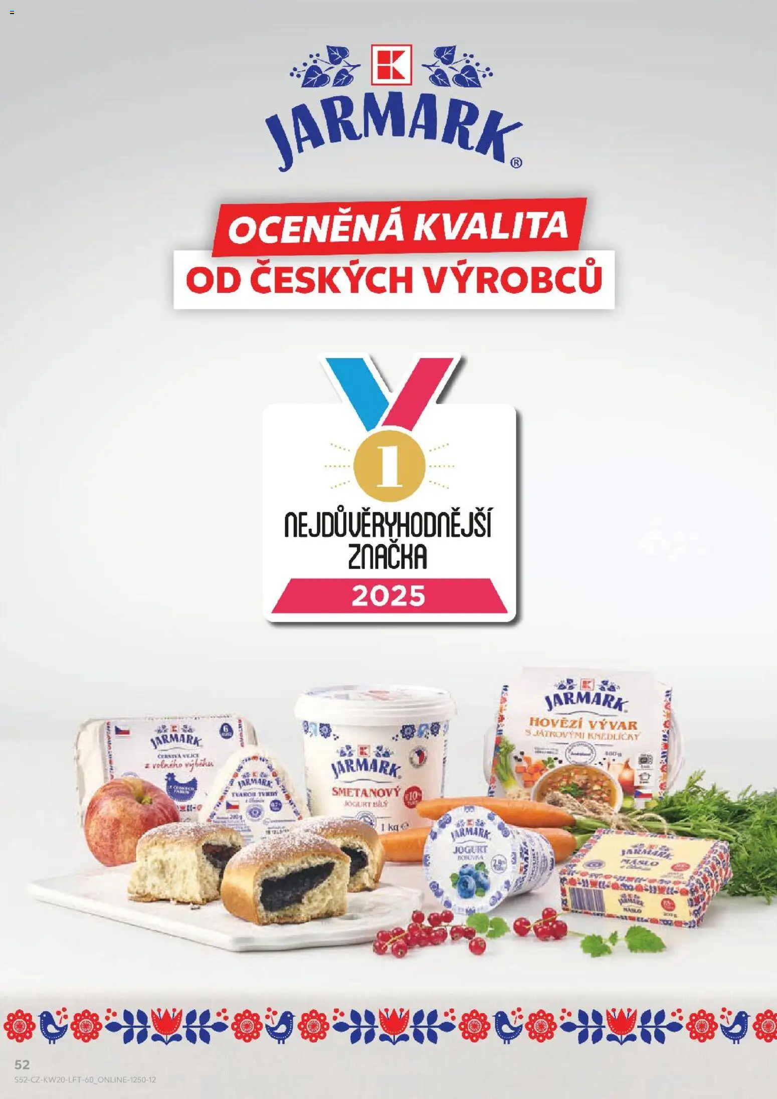 Kaufland leták od 13.05.2026 | Strana: 52 | Produkty: Hovězí, Máslo, Smetanový jogurt, Jogurt