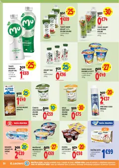 E.leclerc katalog akcije – veljaven od 20.05.2026 | Stran: 16 | Izdelki: Puding, Mleko, Riz, Smetana