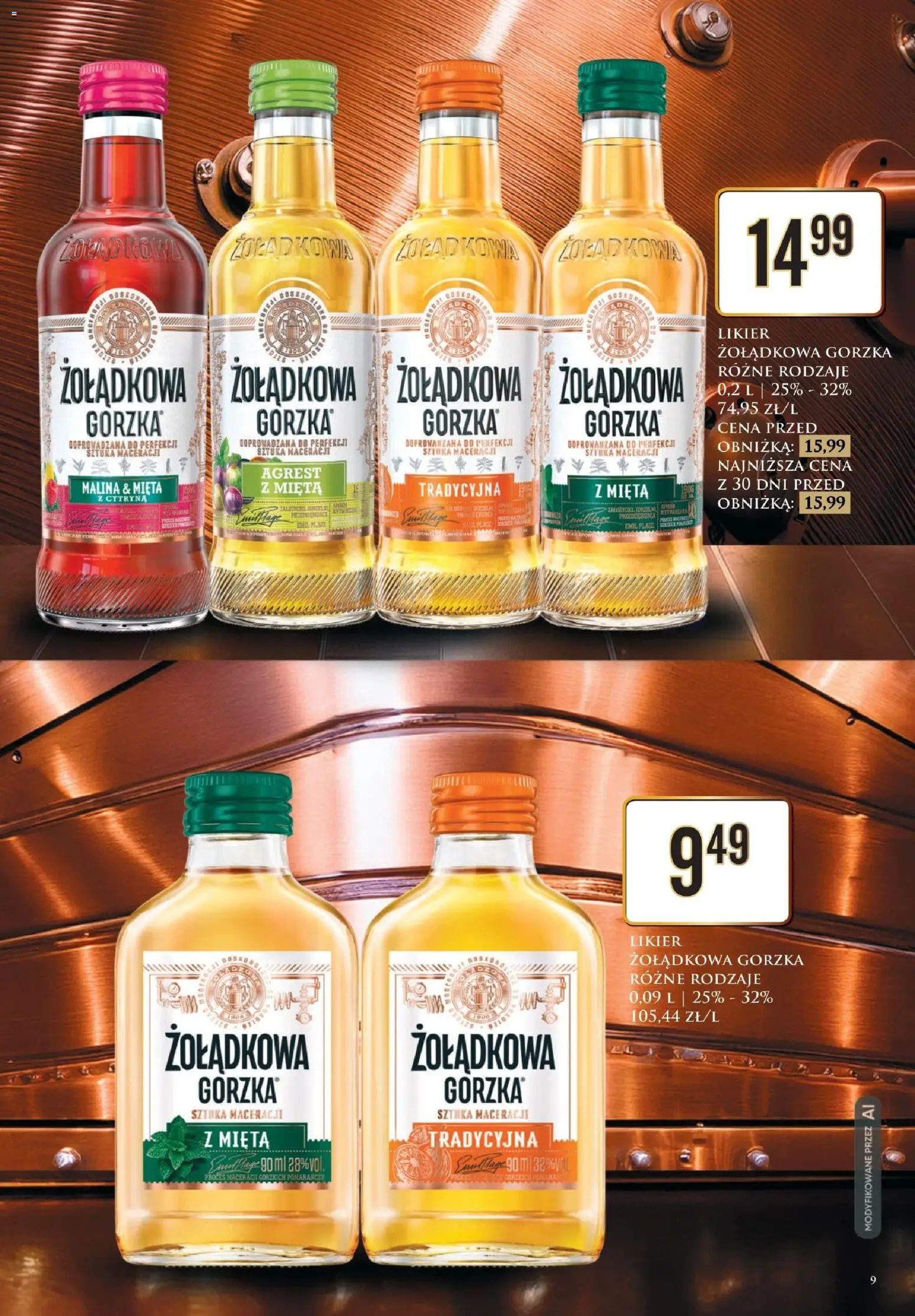 Dino gazetka - Katalog alkoholowy od 19.10.2026 | Strona: 9 | Produkty: Cytryna, Malina, Mięta, Agrest