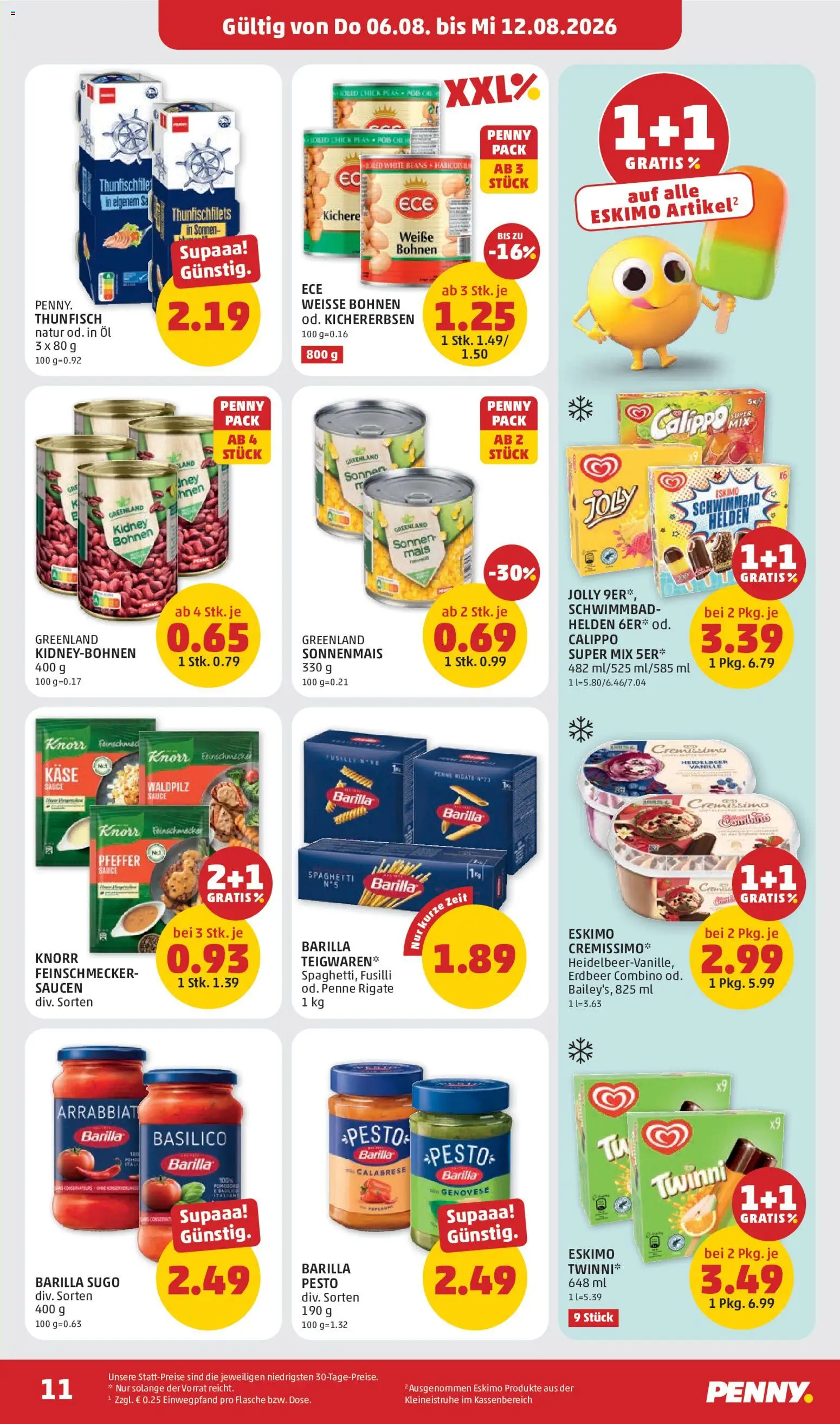 Penny Markt - Flugblatt gültig ab 06.08.2026 | Seite: 11