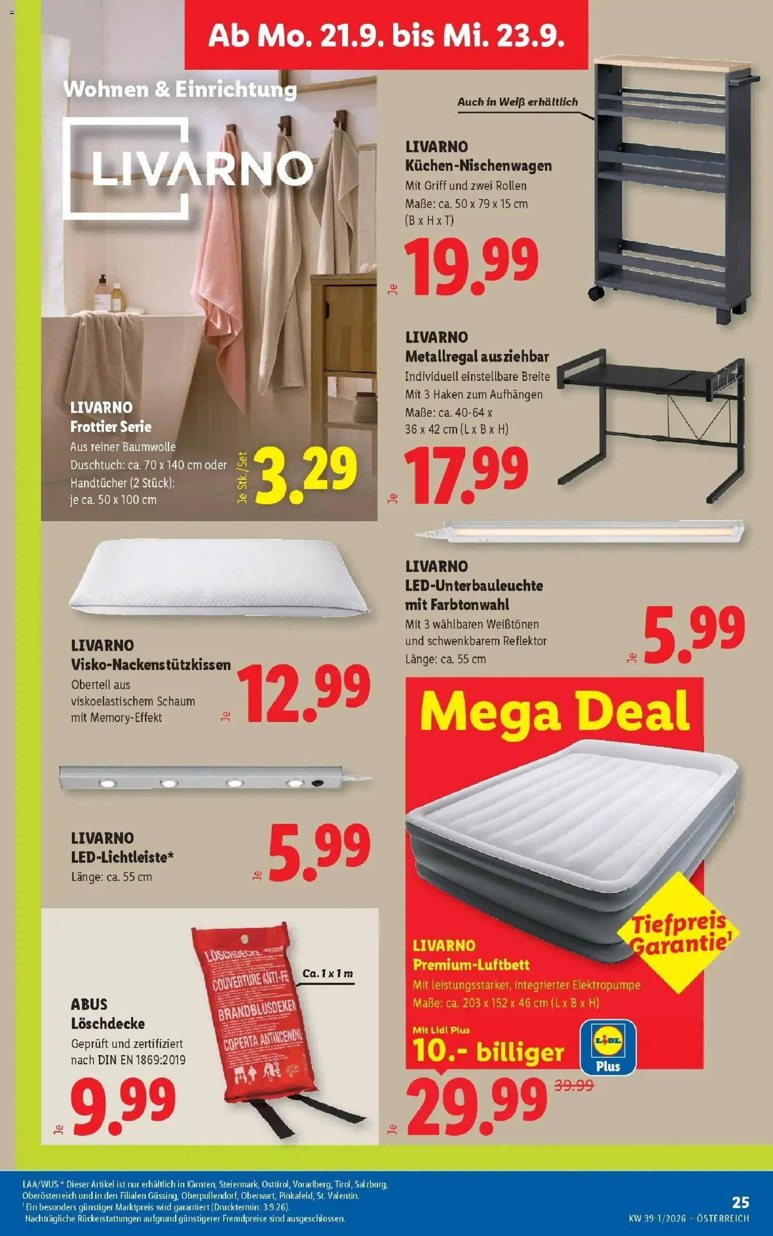 Lidl Flugblatt - Jenbach ab 13.09.2026 - Angebote ab donnerstag | Seite: 30