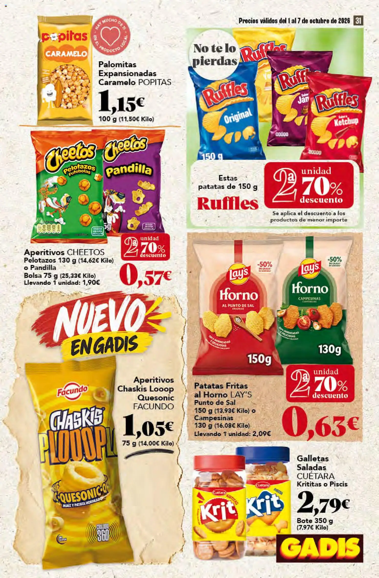 Gadis - folleto │ válido desde el 01/10/2026 | Página: 31
